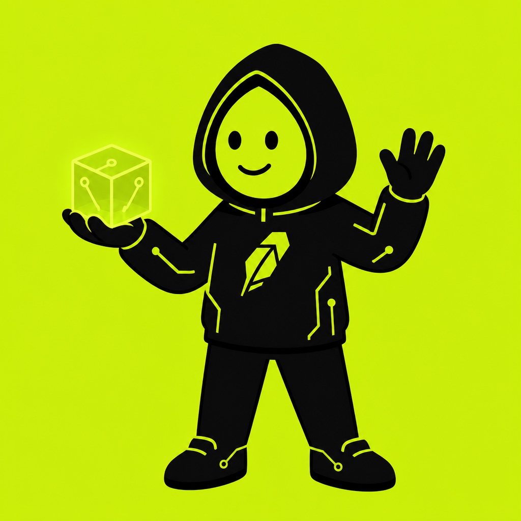 Robinhoodian holding crypto cube